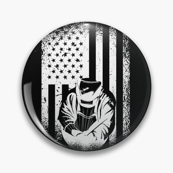 Artikelvorschau, American Flag Welder Patriotic Welder Men's Welding Gift Gear entworfen und verkauft von DynamicDesign.
