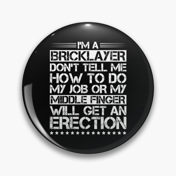Item preview, Bricklayer Mason Brickmason Blockmason designed and sold by Krautshirts.