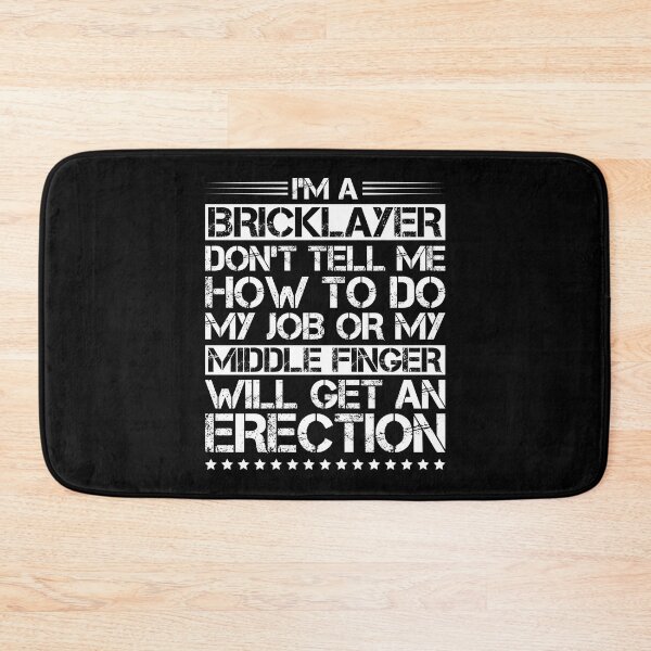 Item preview, Bricklayer Mason Brickmason Blockmason designed and sold by Krautshirts.