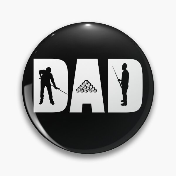 Item preview, Dad The Pool Shark Billiards Father's Day Gift Pool Player Gear designed and sold by DynamicDesign.