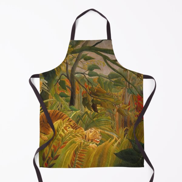 Item preview, Henri rousseau - Tiger in a Tropical Storm designed and sold by Vivanne-art.