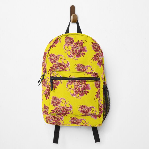 Item preview, Red Chinese Flower Pattern designed and sold by Supun Dinusha.