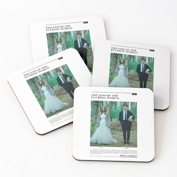 Item preview, The End of the F***ingWorld ( Alyssa & James ) designed and sold by ThanyaStudio.