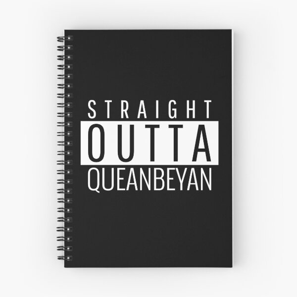Item preview, Straight Outta Queanbeyan New South Wales  designed and sold by Teelogic.