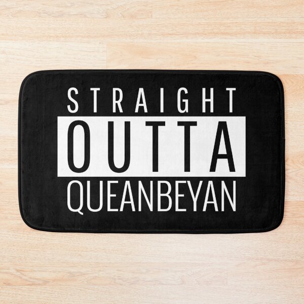 Item preview, Straight Outta Queanbeyan New South Wales  designed and sold by Teelogic.