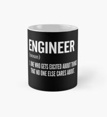 Taza Engineer Sustantivo Camisetas