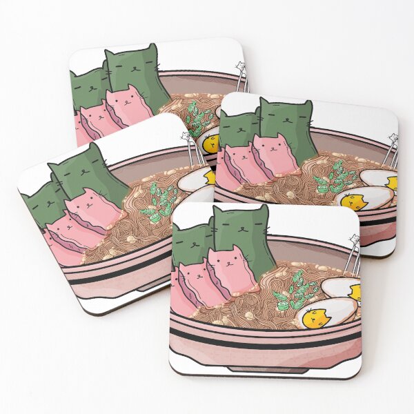 Item preview, Cat Ramen Noodles - Pink designed and sold by catnoodles-.