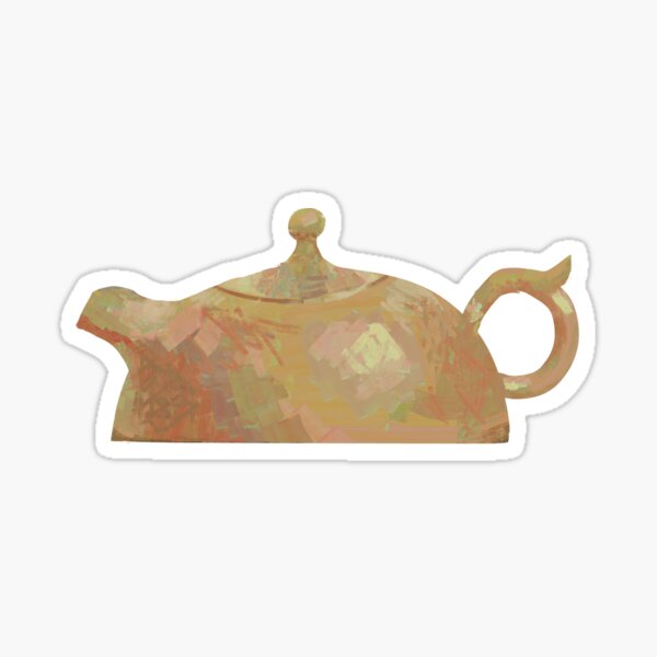 Cute Tea Kettle Sticker for Sale by artofood