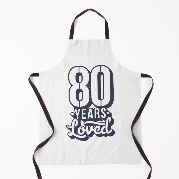 Item preview, 80th Birthday Gift 80 Years Loved designed and sold by Mriganka Gogoi.