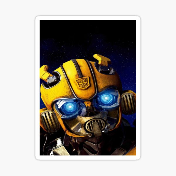 Sticker Bumblebee Transformers Redbubble