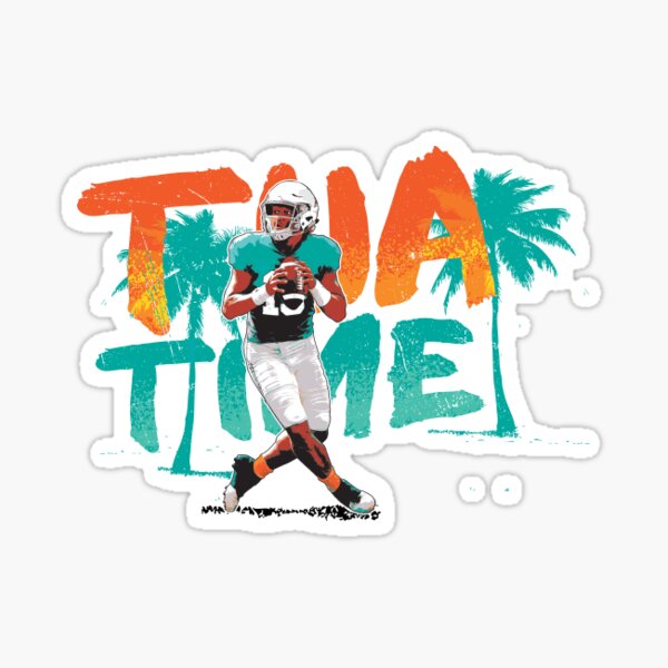 Jaylen Waddle Tua Tagovailoa MAGNET - NFL Miami Vice Rookie Vinyl Florida