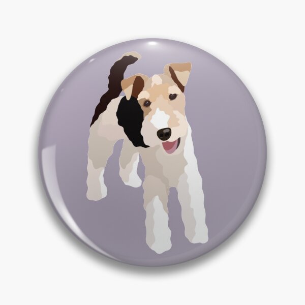 Item preview, Wirefox Terrier Dog Portrait Digital Illustration designed and sold by sherylwylie.