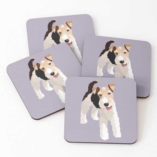 Item preview, Wirefox Terrier Dog Portrait Digital Illustration designed and sold by sherylwylie.
