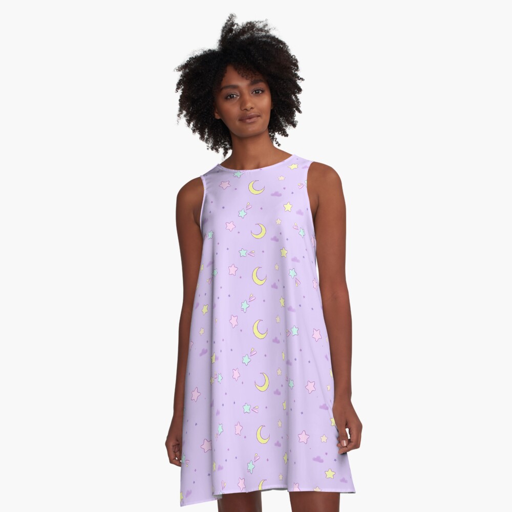 Pastel sky A-Line Dress