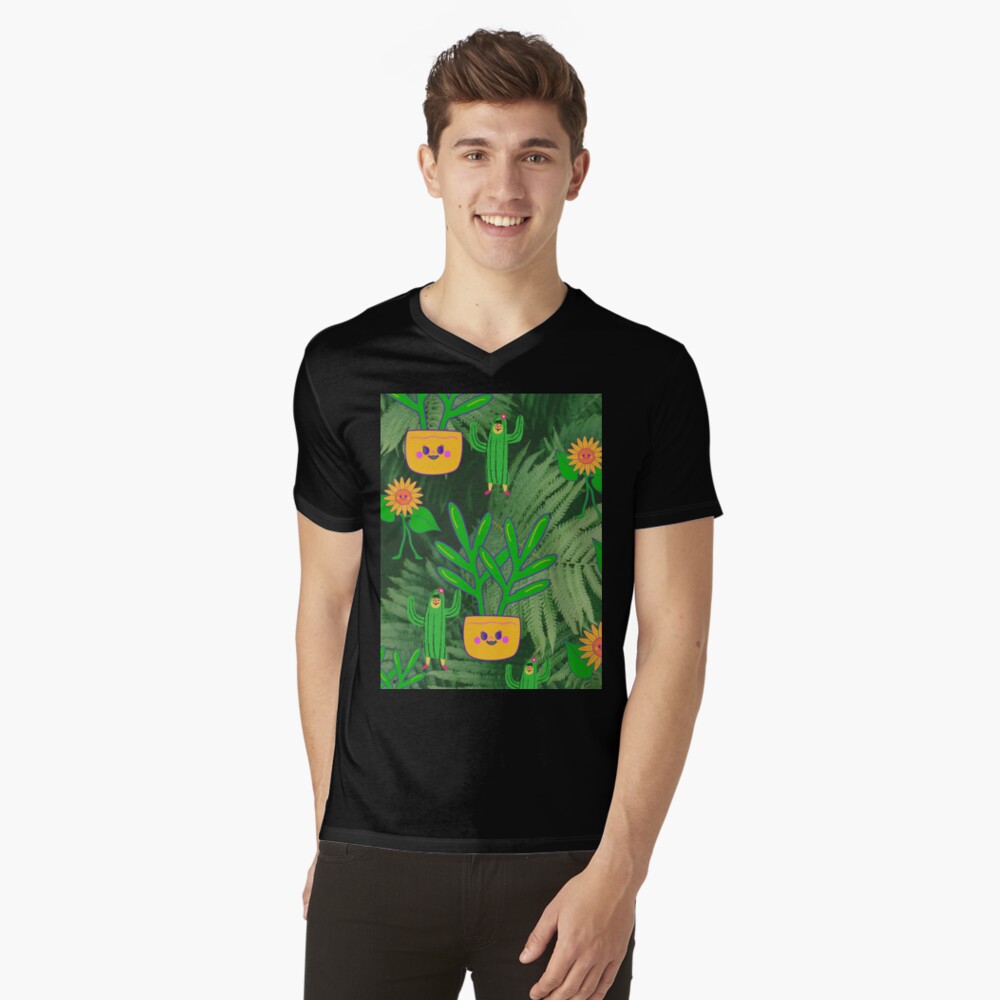 Item preview, V-Neck T-Shirt designed and sold by Semapemodiba.