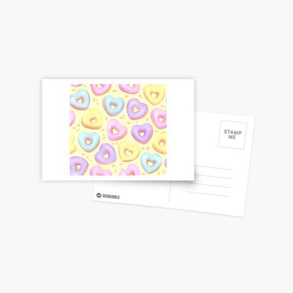 I Heart Donuts! Postcard
