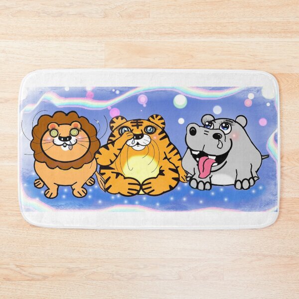Item preview, Running nose - tiger , lion and hippo  designed and sold by Shirley cute art .