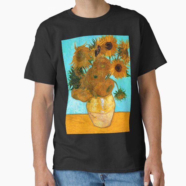 Aperçu de l'œuvre Van Gogh - Vase nature morte avec 12 tournesols créée et vendue par NewNomads.