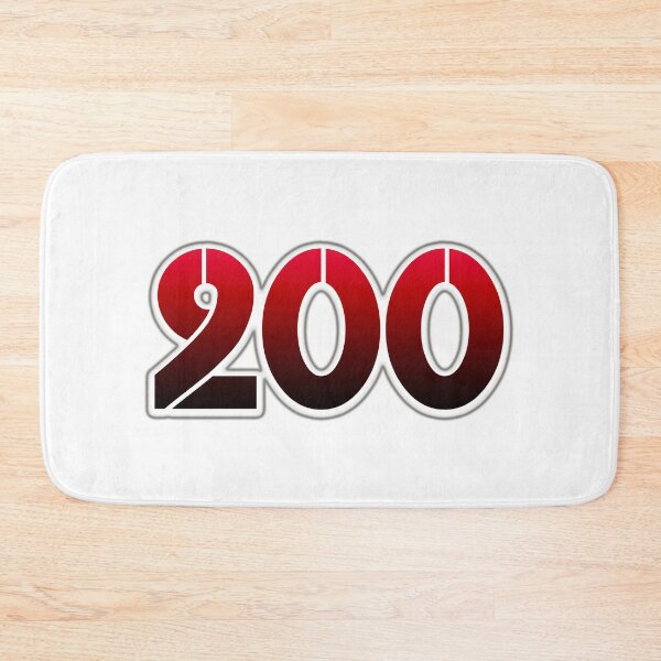 Item preview, Progressive Red Number 200 designed and sold by legit-red.
