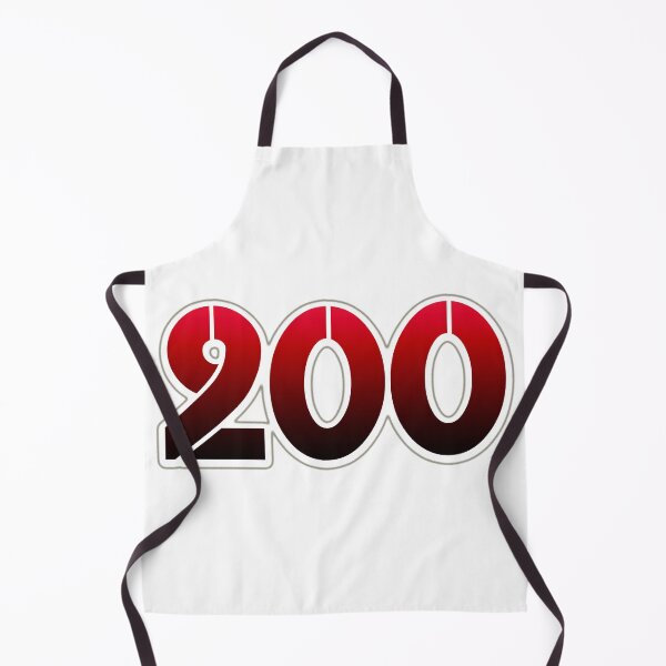 Item preview, Progressive Red Number 200 designed and sold by legit-red.