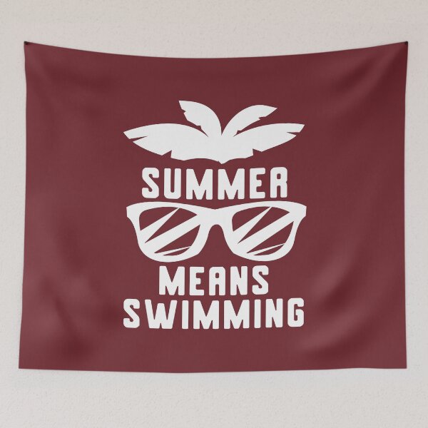 Item preview, Summer Means Swimming #3 designed and sold by SalahBlt.