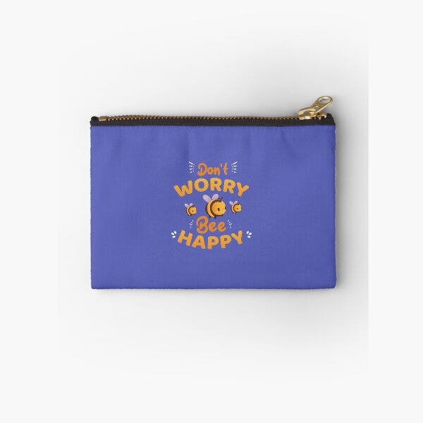 Item preview, don't worry bee happy - motivational designed and sold by DahiyaTees.