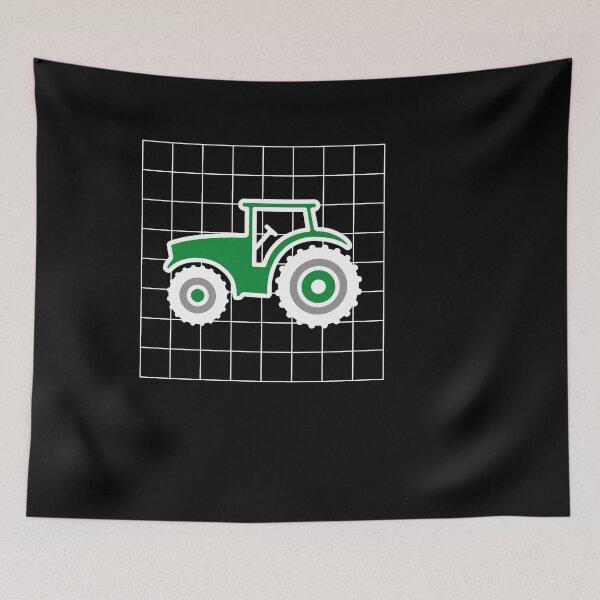 Item preview, Traktor Landwirtschaft karriert designed and sold by Spirit-Designs.