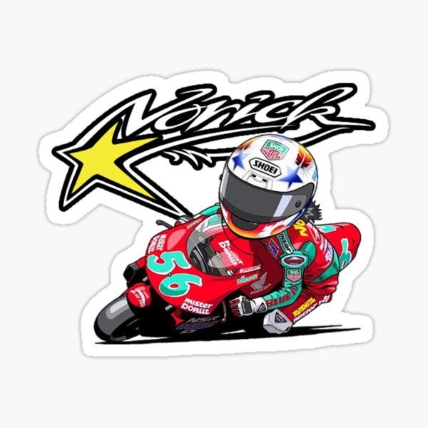 Dani Pedrosa Cartone Immagine Corsa Super Bike Adesivo TT - Foto 9