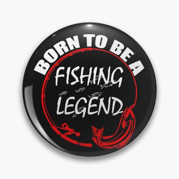 Item preview, Born to be a fishing legend designed and sold by Soccer4kids.