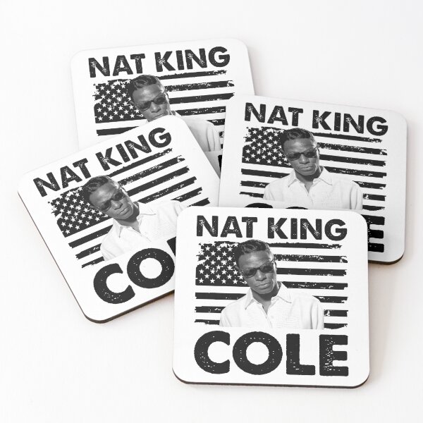 Item preview, Retro American Flag Nat King Cole Music Gift designed and sold by naudzwijsen.
