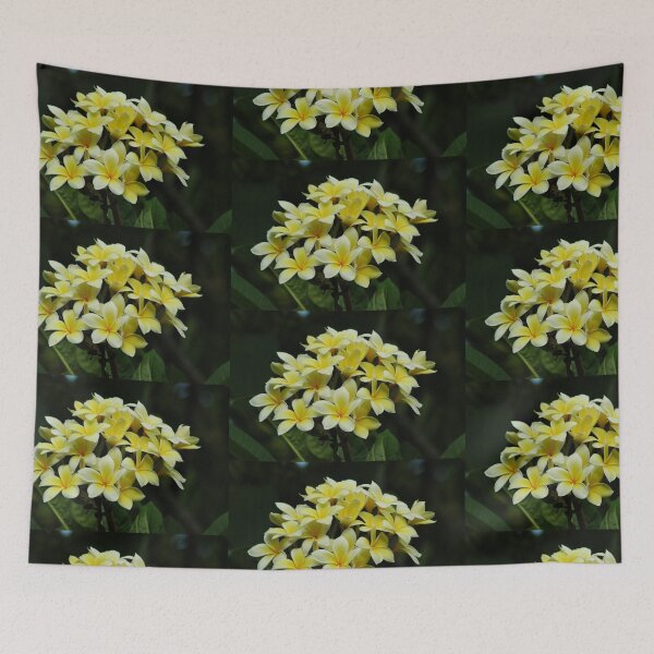 Item preview, Yellow Frangipanis designed and sold by Natika.