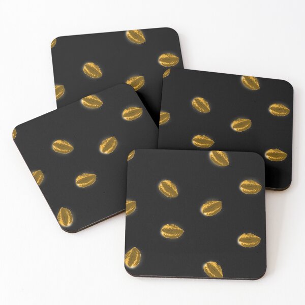 Item preview, Pucker Up - Black & Gold designed and sold by Aged 2 Perfection.