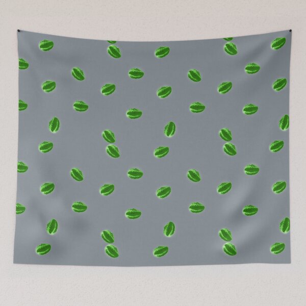 Item preview, Pucker Up - Silver & Green designed and sold by Aged 2 Perfection.
