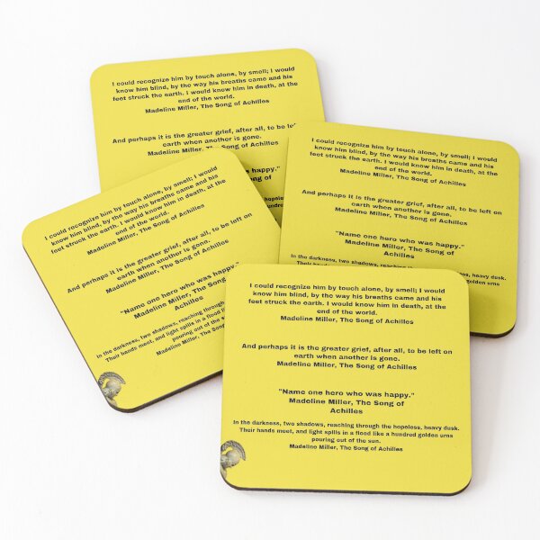 Item preview, The Song of Achilles' quotes designed and sold by sapphicandwilde.
