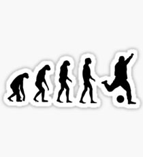 Evolved to play Soccer Sticker