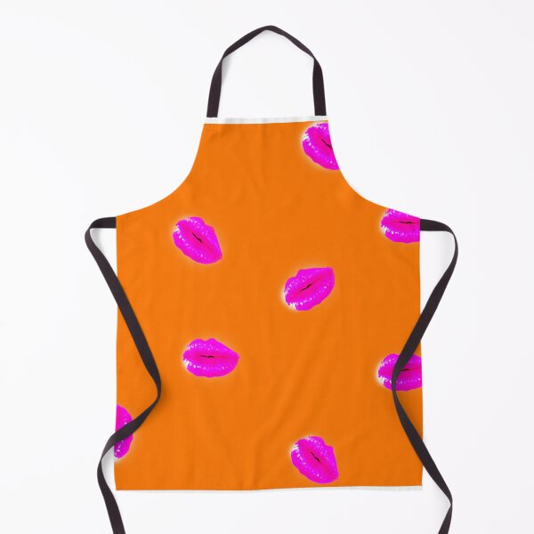Item preview, Pucker Up - Orange & Hot Pink designed and sold by Aged 2 Perfection.
