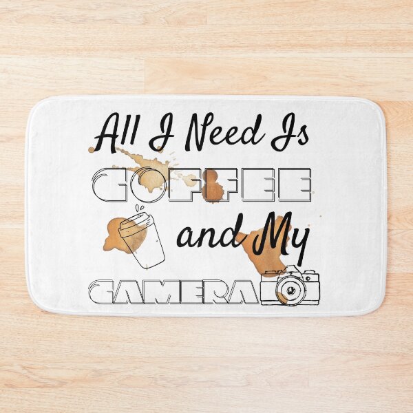Item preview, All I Need Is Coffee And My Camera  designed and sold by wanasak.