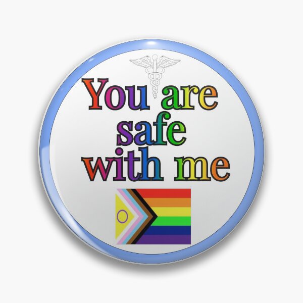 Item preview, safe with me - medical staff LGBTQ ally designed and sold by pepperlex99.