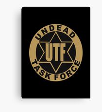 UTF – Undead Task Force, Caity Lotz Canvas Print
