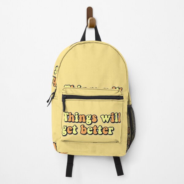 Item preview, Things will get better motivational quote designed and sold by Colorfuldesign1.