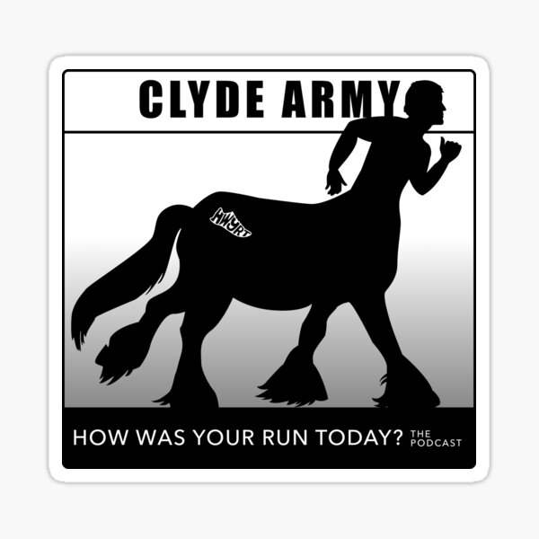 Clyde Army 2016/black Sticker