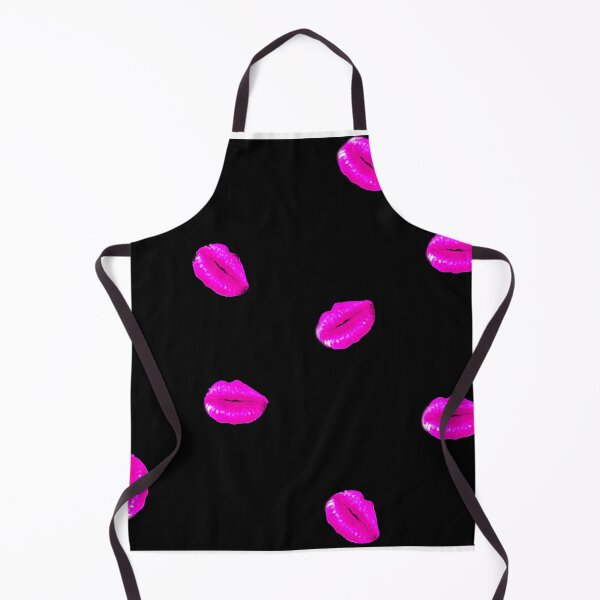 Item preview, Pucker Up - Hot Pink & Black designed and sold by Aged 2 Perfection.