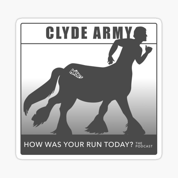 Clyde Army 2016/gray Sticker
