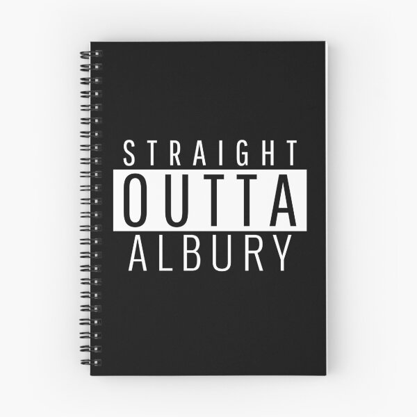 Item preview, Straight Outta Albury New South Wales  designed and sold by Teelogic.