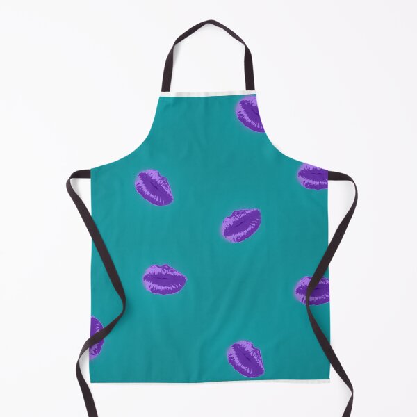 Item preview, Pucker Up - Turquoise & Purple designed and sold by Aged 2 Perfection.