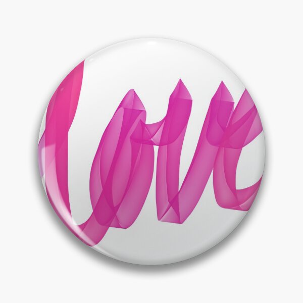 Item preview, Written Love | Pink | White Background  designed and sold by Bridget Beswick.