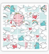 Love puzzle Sticker