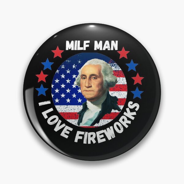 Artikelvorschau, Independence Day MILF Man I Love Fireworks 4. Juli American Patriotic entworfen und verkauft von AMINE  ★★★★★.