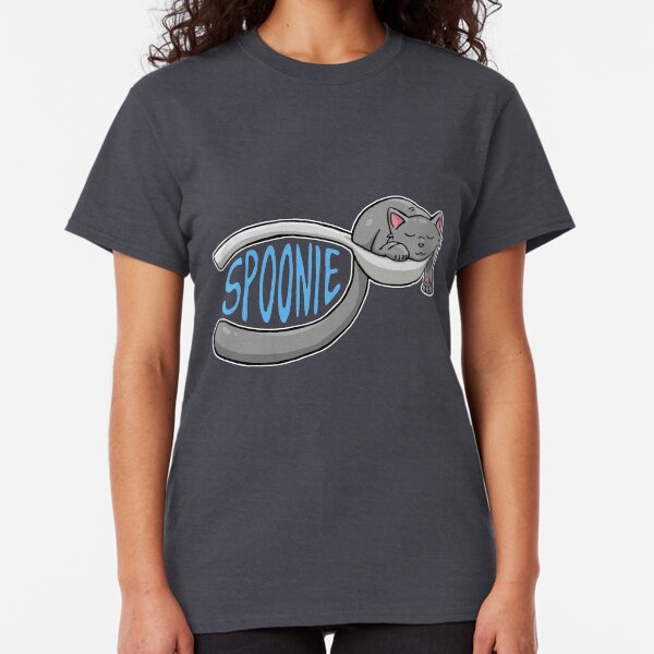 Spoonie Cat Classic T-Shirt