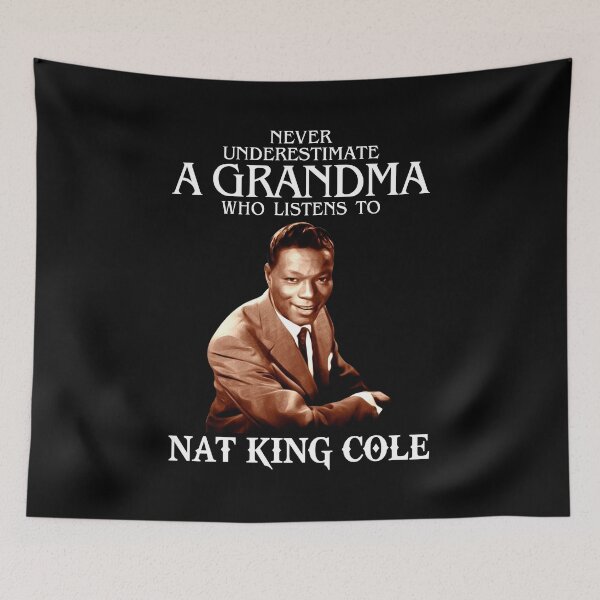 Item preview, Vintage Never Underestimate A Woman Who Listens to Nat King Cole designed and sold by naudzwijsen.